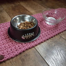 Tapis pour gamelle pour chiens et chats - Eucalyptus