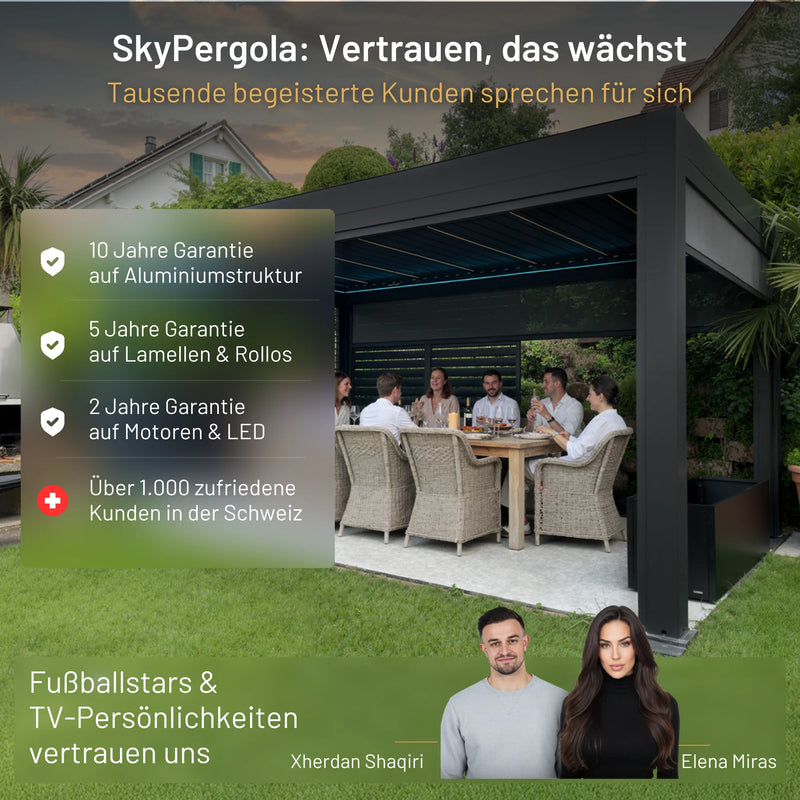 SkyPergola SkyInfinity Pro Aluminium Pergola