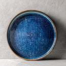 Assiette principale bleue de Set de vaisselle Mykonos