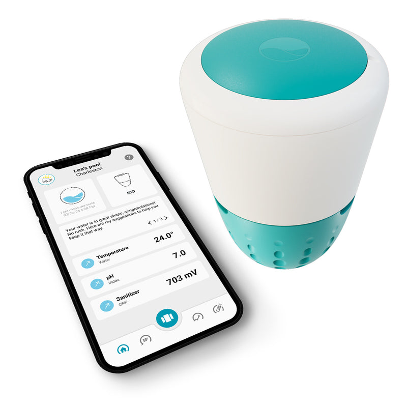 Appareil de mesure entièrement automatisé ICO Pool avec commande App