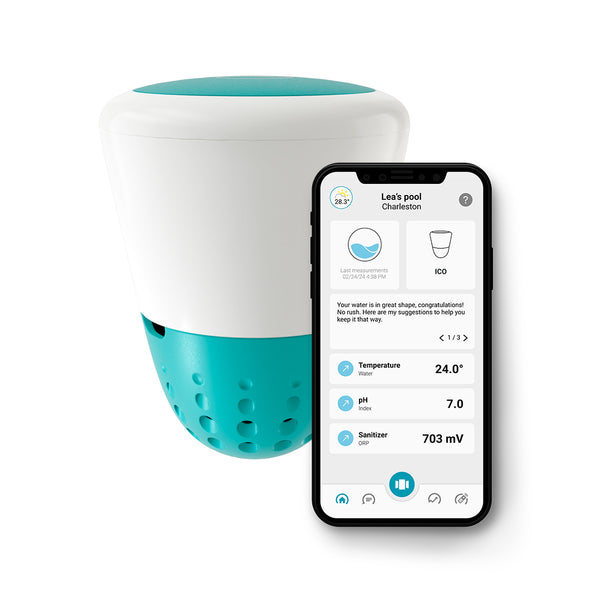Appareil de mesure entièrement automatisé ICO Pool avec commande App