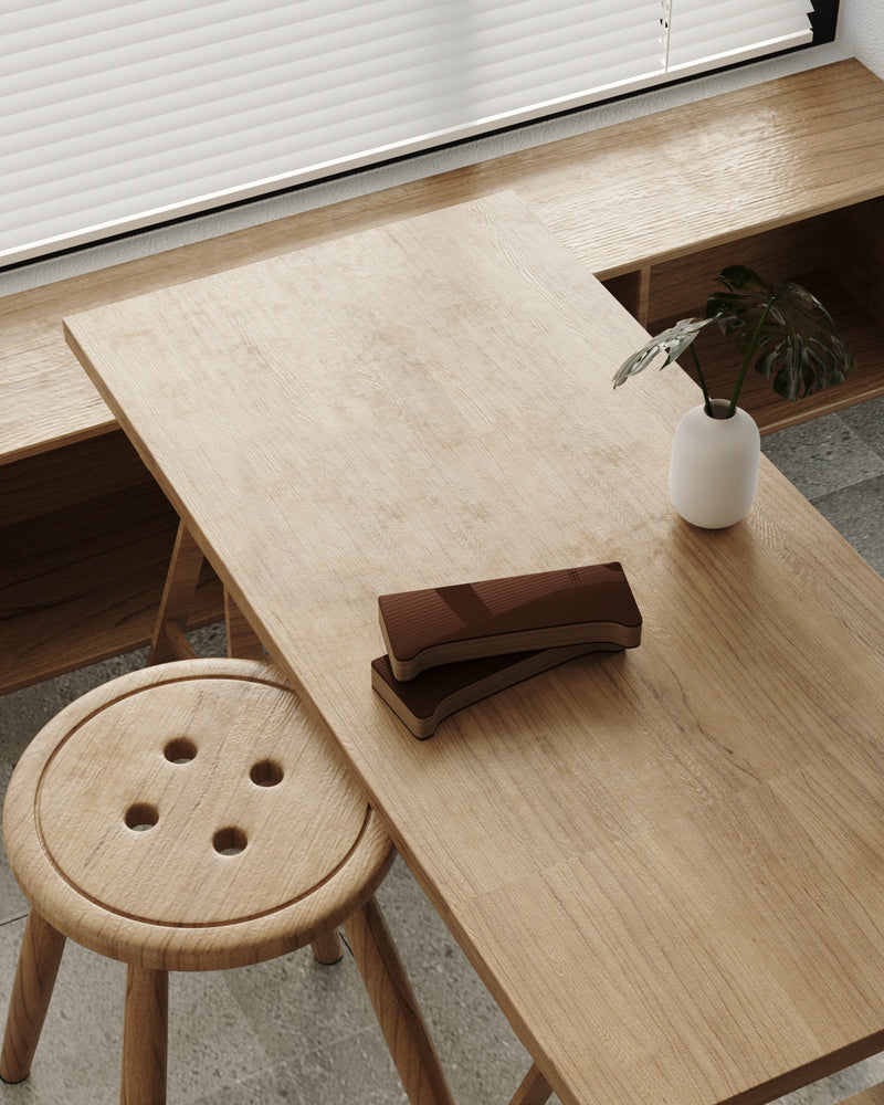 iPaper Table haute en bambou 