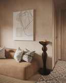 iPaper Crest Table d'appoint Gris Corridor Décoration