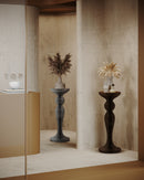 iPaper Crest Table d'appoint Gris Décoration de vitrine