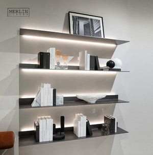 Étagère murale avec LED intégrée