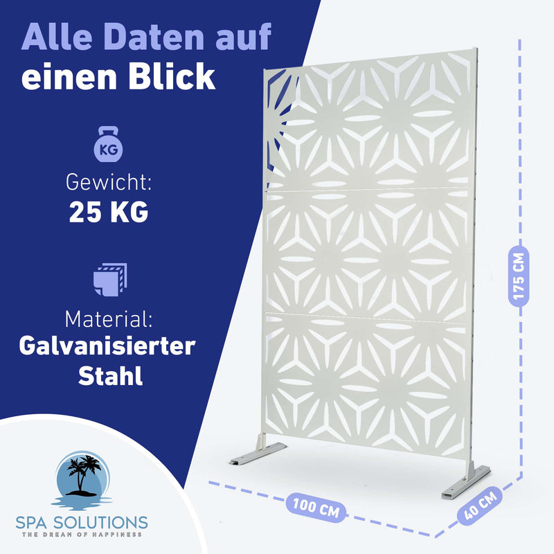 Paroi de protection visuelle