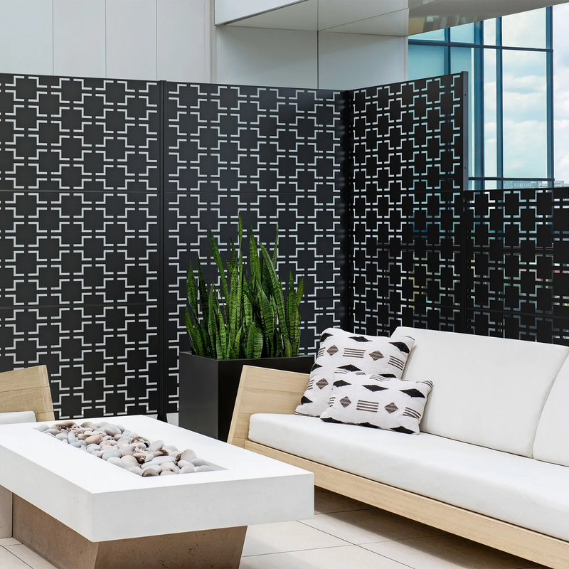 Horizon Paroi de protection visuelle Teramo 175cm x 100cm