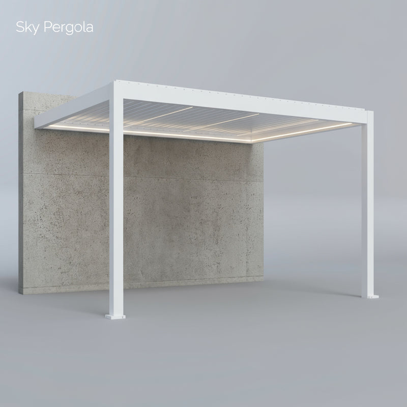 SkyPergola SkyMotion LED Pergola en aluminium