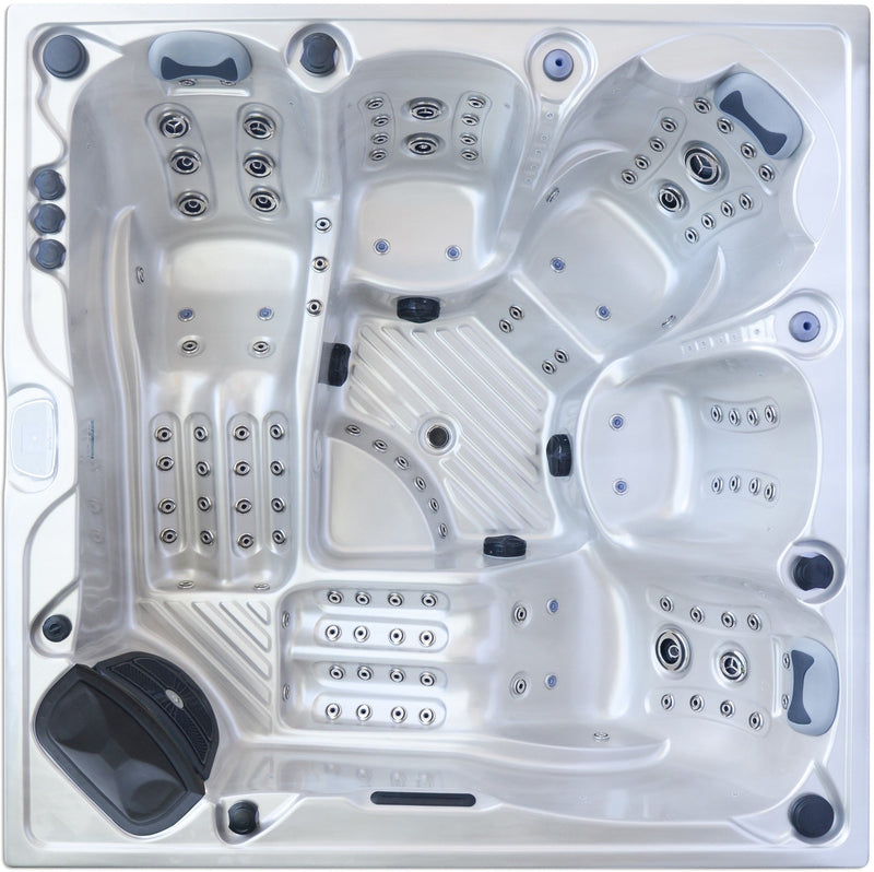 Baignoire balnéo en Titanium Pearlgrey 2023