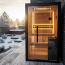 Sauna Clarity Black Indoor- & Outdoor