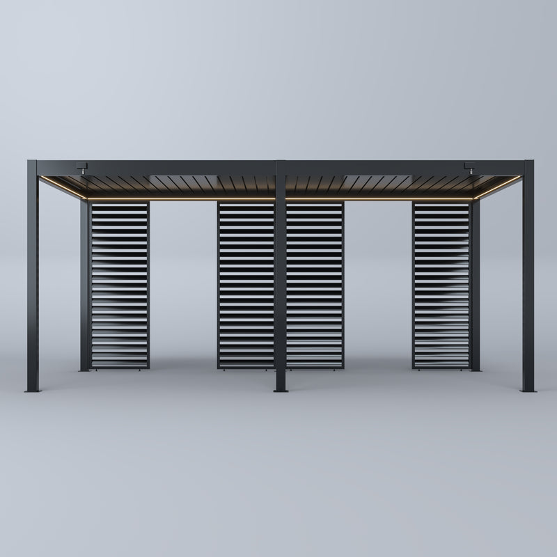 Modèle d'exposition : SkyLite ECO Aluminium Pergola LED 3m x 6m