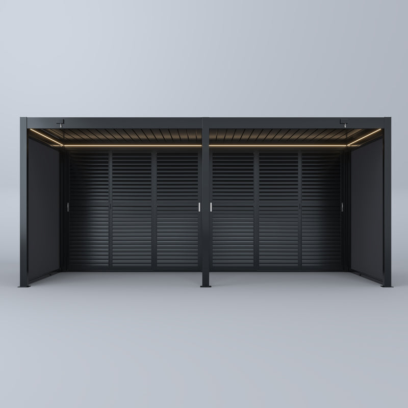 Modèle d'exposition : SkyLite ECO Aluminium Pergola LED 3m x 6m