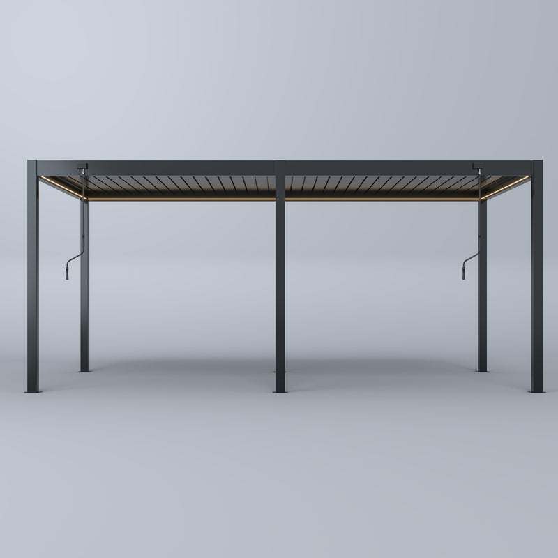 Modèle d'exposition : SkyLite ECO Aluminium Pergola LED 3m x 6m