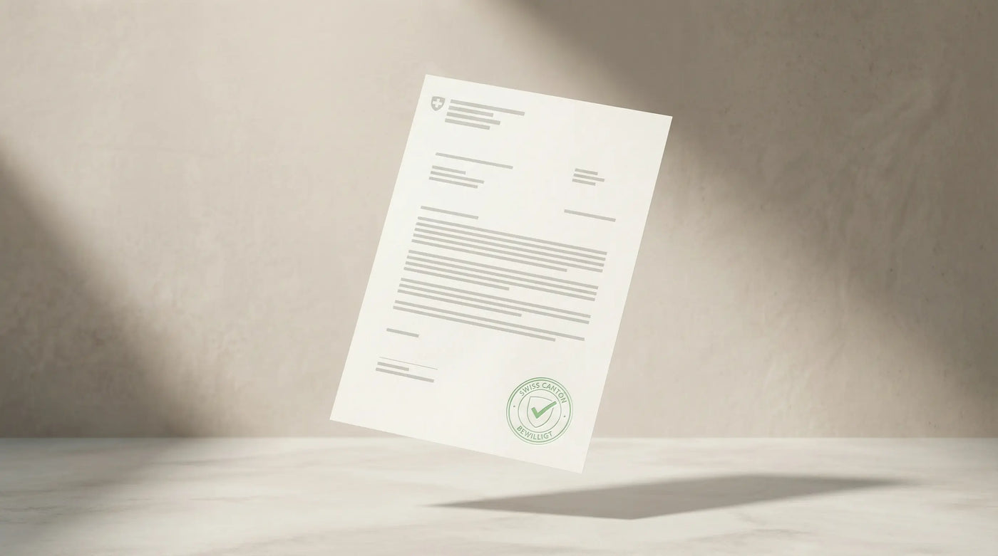 Schritt 5: Abschluss des Baugesuchs