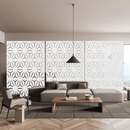 Horizon Paroi de protection visuelle Velletri 175cm x 100cm