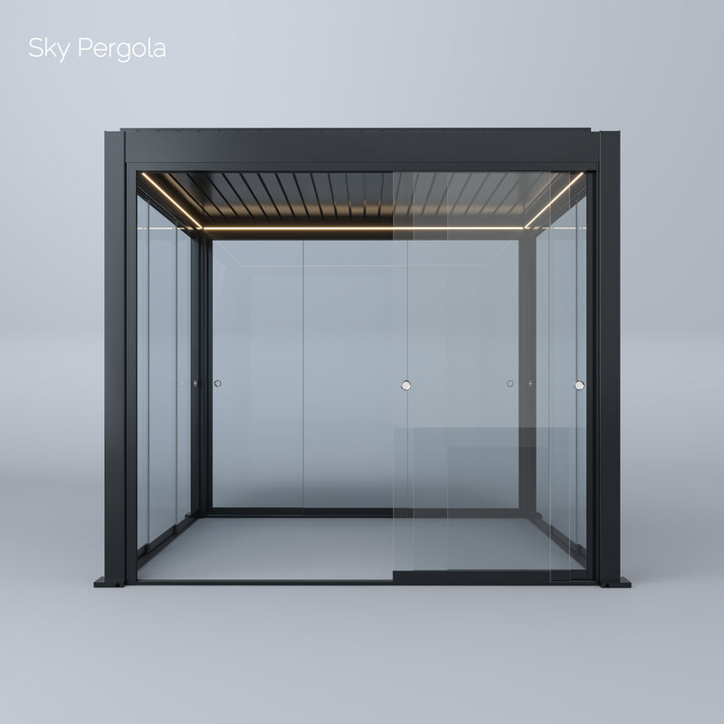 SkyPergola SkyMotion LED Pergola en aluminium