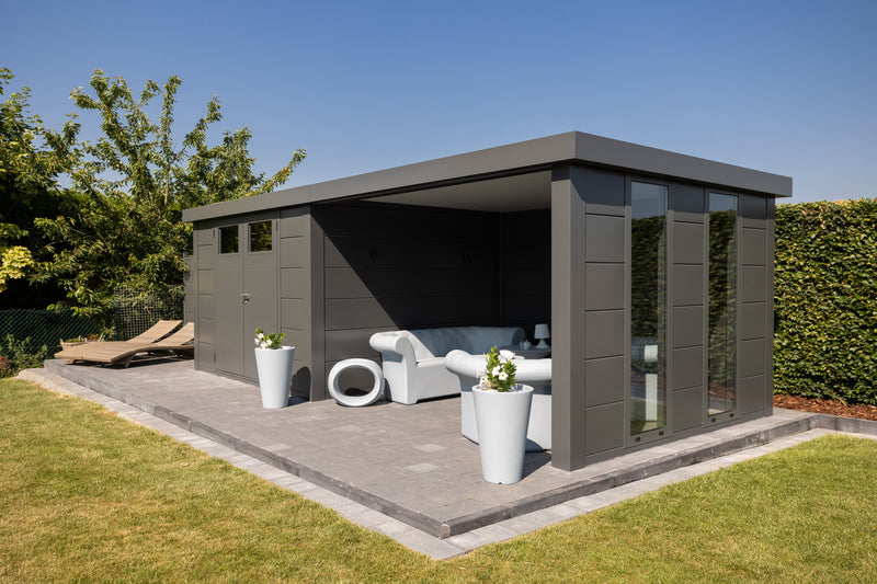 Bolthouse maison de jardin avec pergola Large