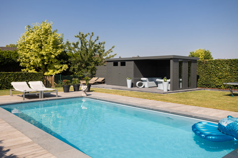 Bolthouse maison de jardin avec pergola Large