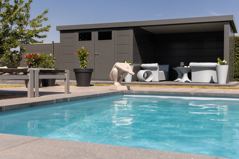 Bolthouse maison de jardin avec pergola Large