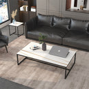 Table basse Monza Platinum-White