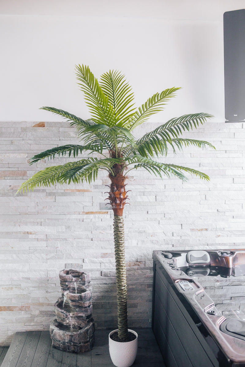 Plante artificielle Palmier dattier Phoenix canariensis 200 cm