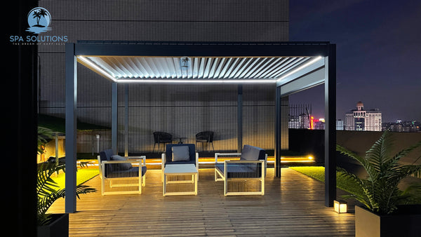 Perché acquistare una pergola in alluminio da Spa Solutions