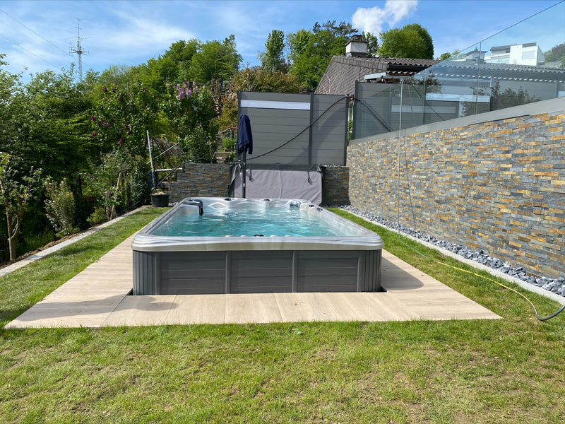 Un bagno freddo in una vasca idromassaggio?