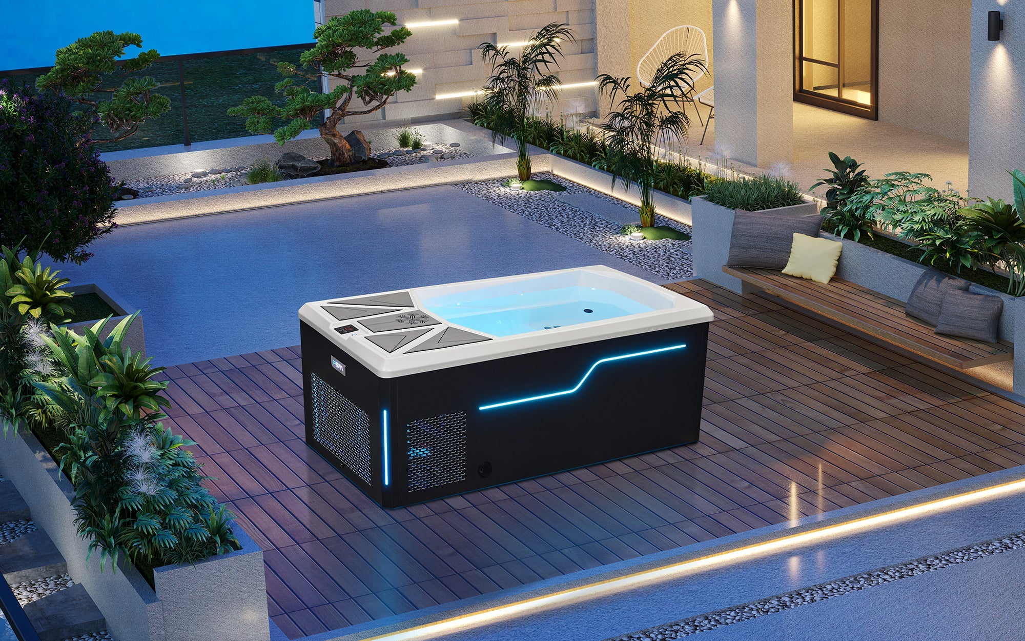 Nordiq vasca idromassaggio con ghiaccio Cold Plunge