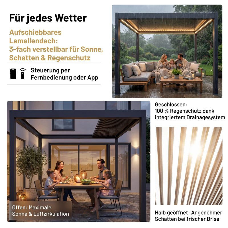 SkyPergola SkyInfinity Pro Aluminium Pergola