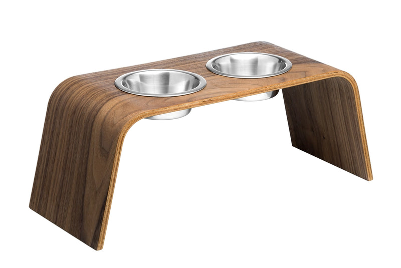 Supporto in legno rialzato per cani e gatti