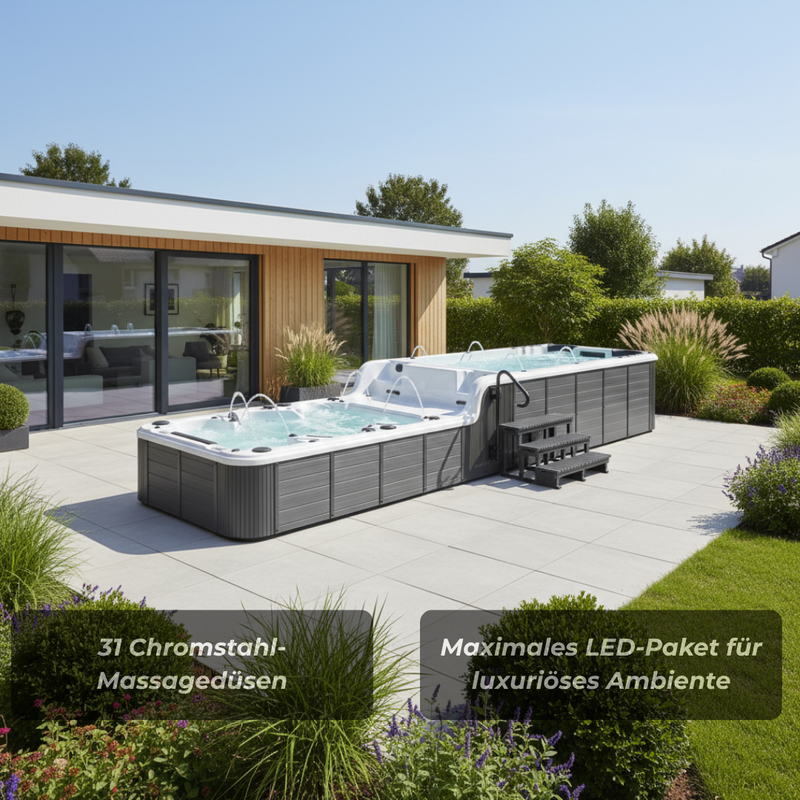 Swimspa Uranium Master Spa 2025 8,10 m x 2,20 m SUPERSALE