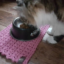 Tappetino per ciotola per cani e gatti - Eucalipto