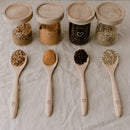 Set di 6 mini barattoli cuore