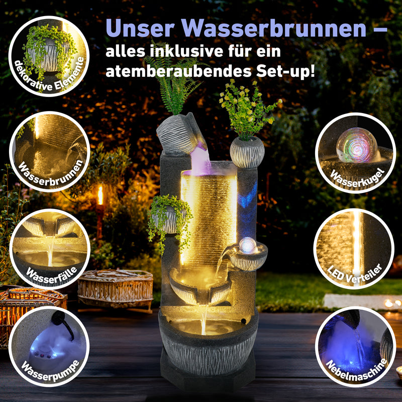 Fontana d'acqua AquaLuxe Udine per interni ed esterni