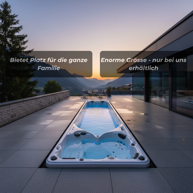 Swimspa Uranium Master Spa Pure 2025 11,75m x 2,35m SUPERSALE