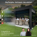 Pergola in alluminio SkyPergola SkyLite ECO