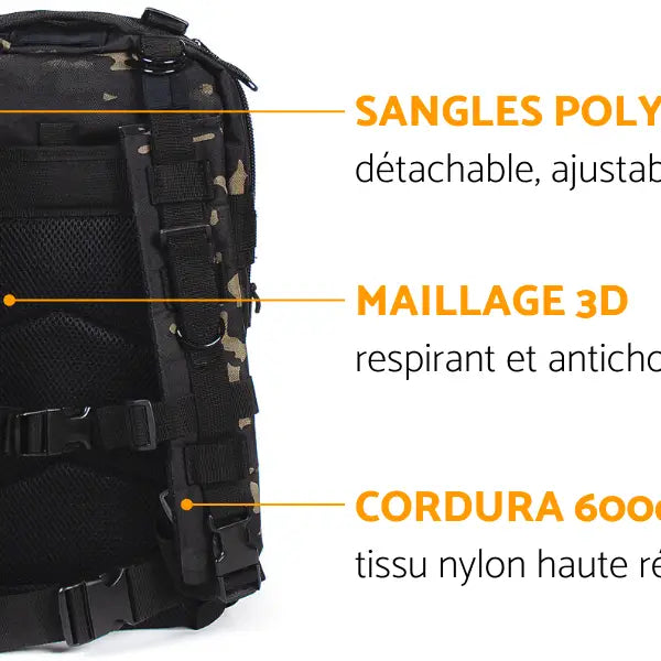 Zaino tattico da 20 litri