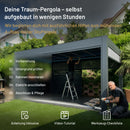 Pergola in alluminio SkyPergola SkyLite ECO