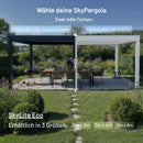 Pergola in alluminio SkyPergola SkyLite ECO