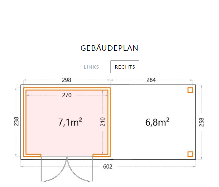 Capanno da giardino Bolthouse con pergola Aperto extra large