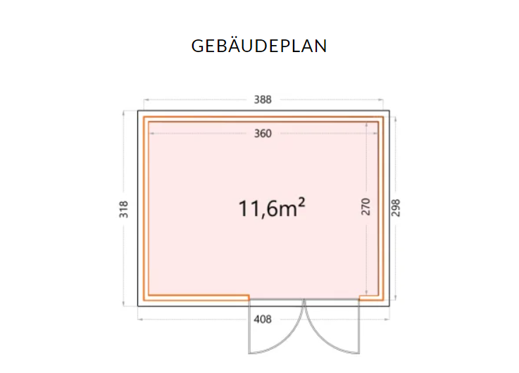 Casetta da giardino Bolthouse Extra Large
