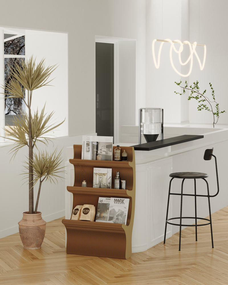 Decorazione d'interni della libreria iPaper Deer