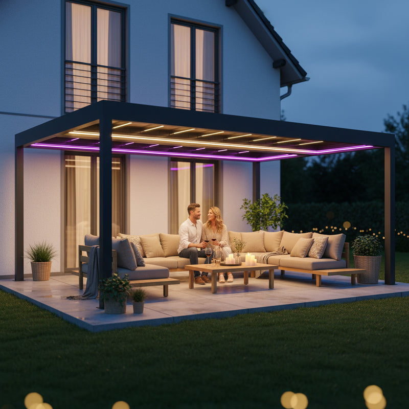 Pergola in alluminio SkyPergola SkyGrand Master