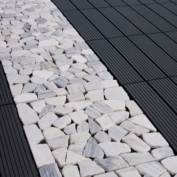 Pietra naturale Click Tile Bianco 1 m2