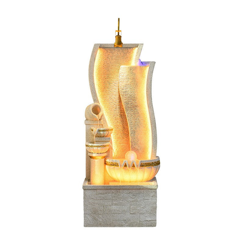 Fontana d'acqua AquaLuxe Anzio per interni ed esterni