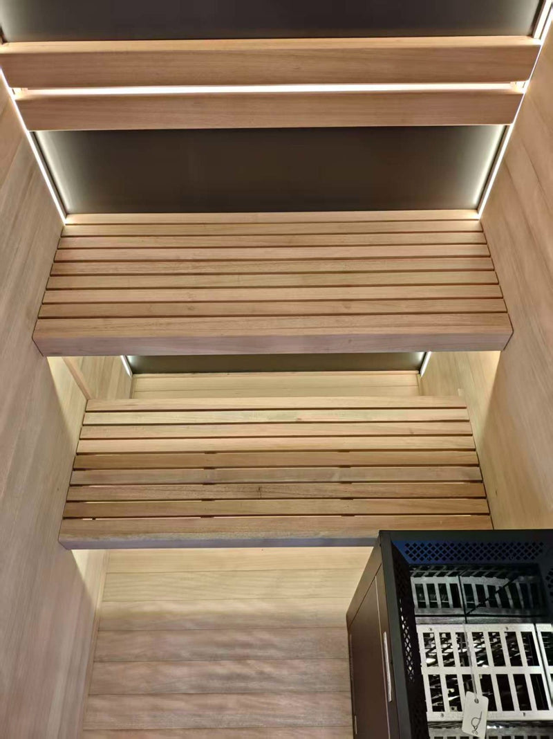 Sauna Clarity Black Indoor- & Outdoor