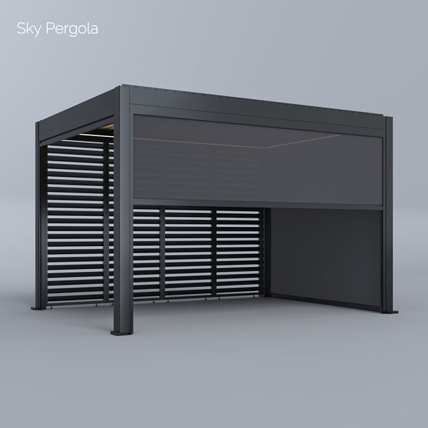 Tenda a rullo laterale a pergola Sky