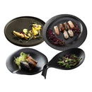 Set di stoviglie Arezzo completo nero 16 pezzi