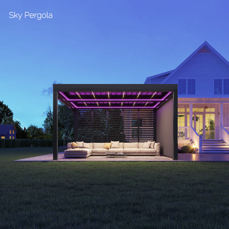 Pergola in alluminio SkyPergola SkyGrand Master
