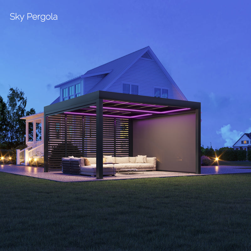 Pergola in alluminio SkyPergola SkyGrand Master